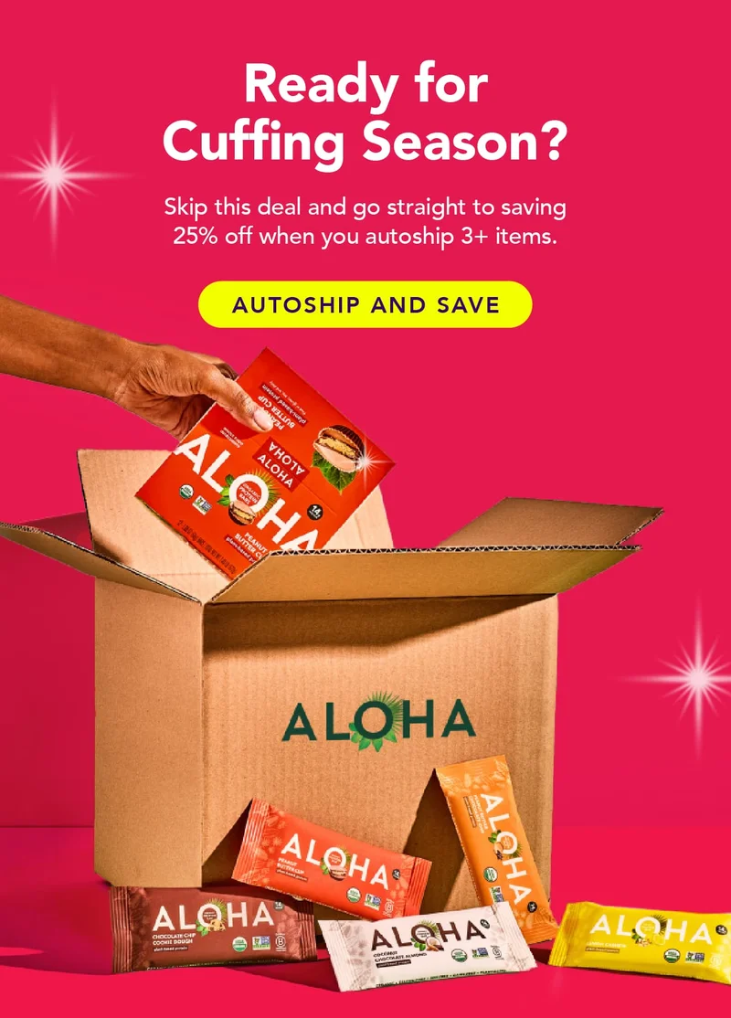 Skip this deal and go straight to saving 25% off when you autoship 3+ items