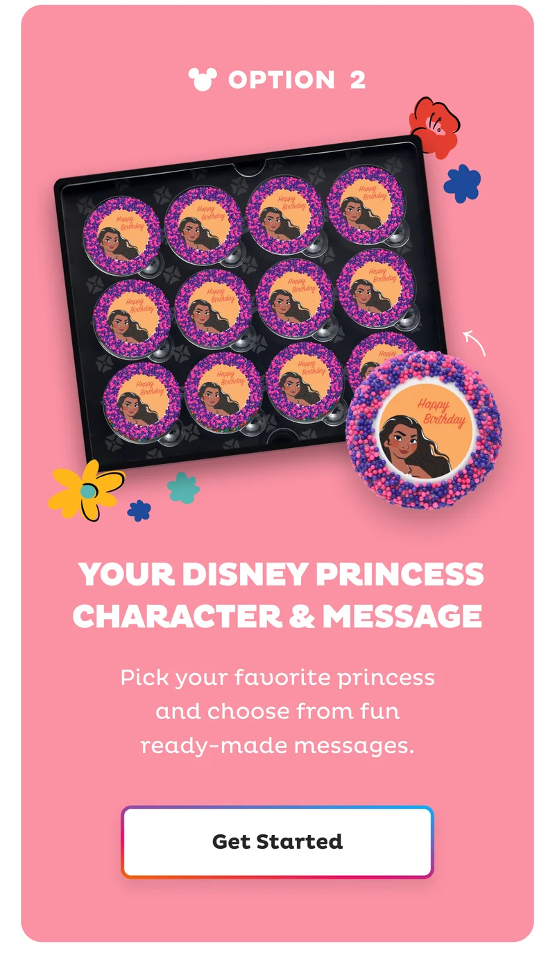Option 2: Choose a character and a message