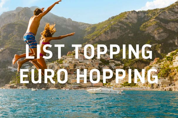 LIST TOPPING EURO HOPPING