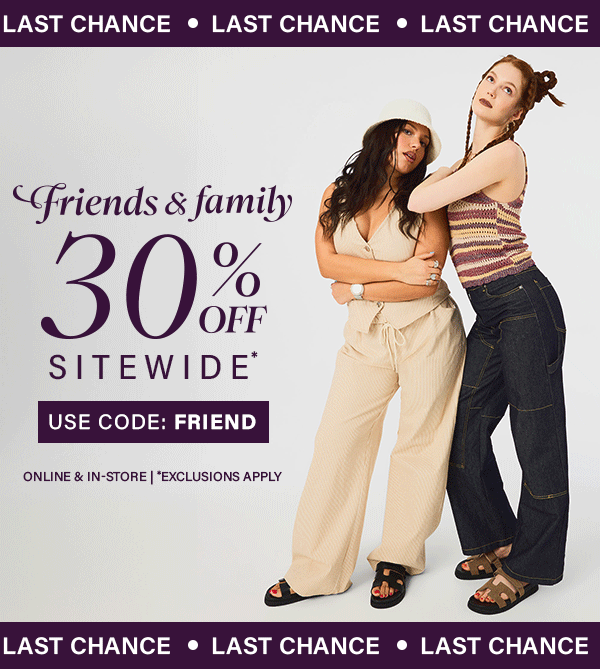 Last Chance Friends and Family 30% Off with code FRIEND - Mayven