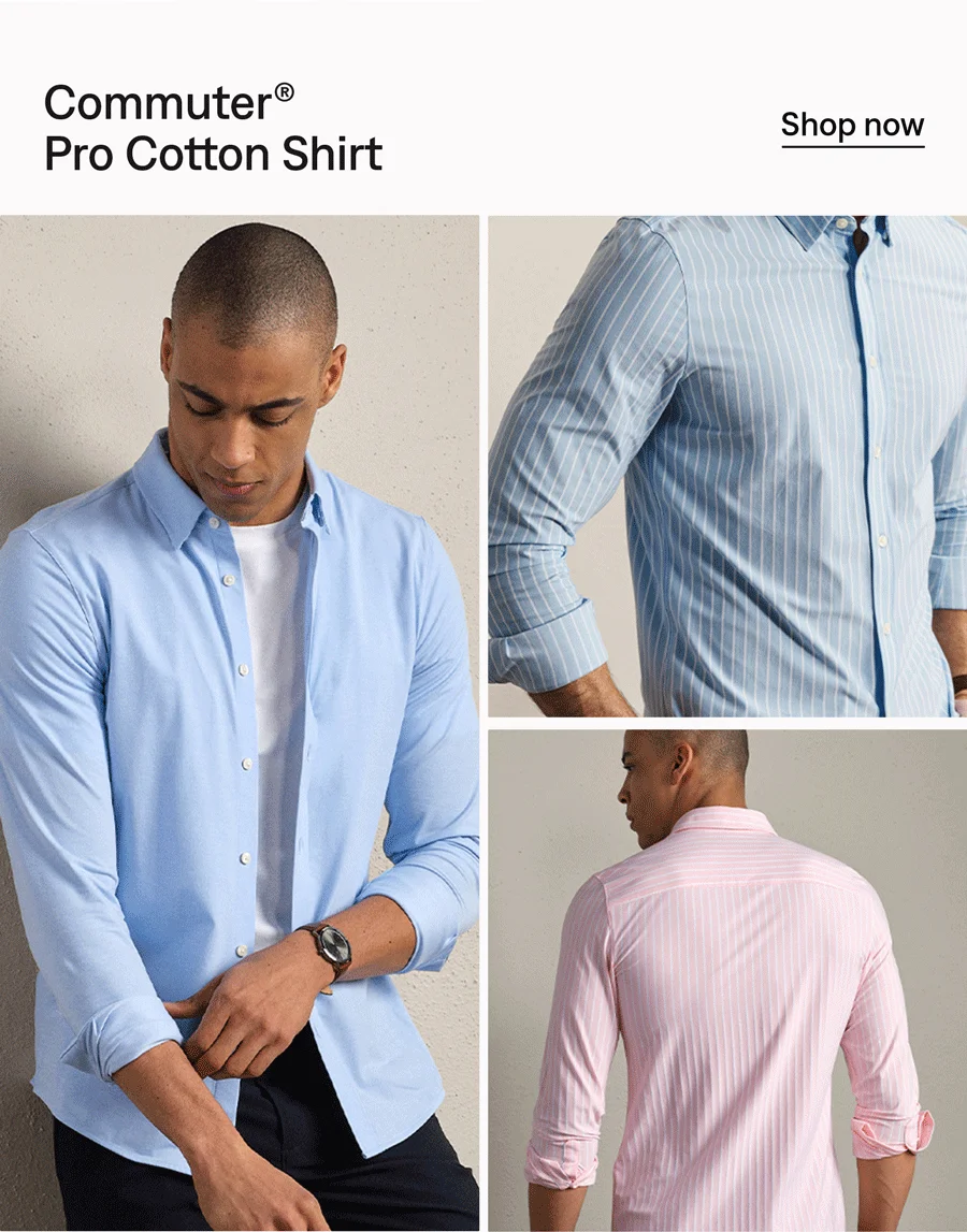 Commuter Pro Cotton Shirt - Slim Fit