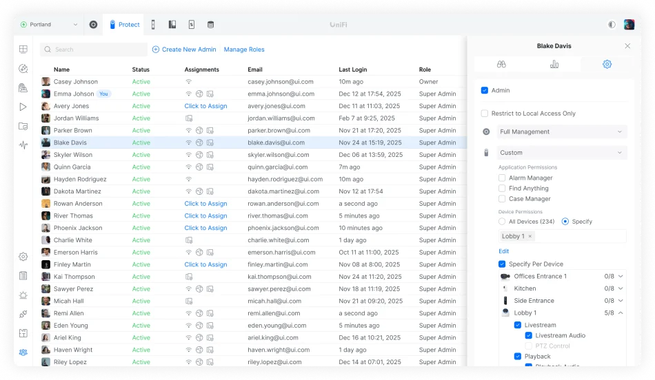 Rebuilt Admin Management