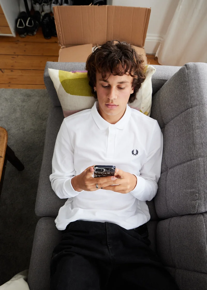 Lucien Parsons in the Fred Perry Shirt