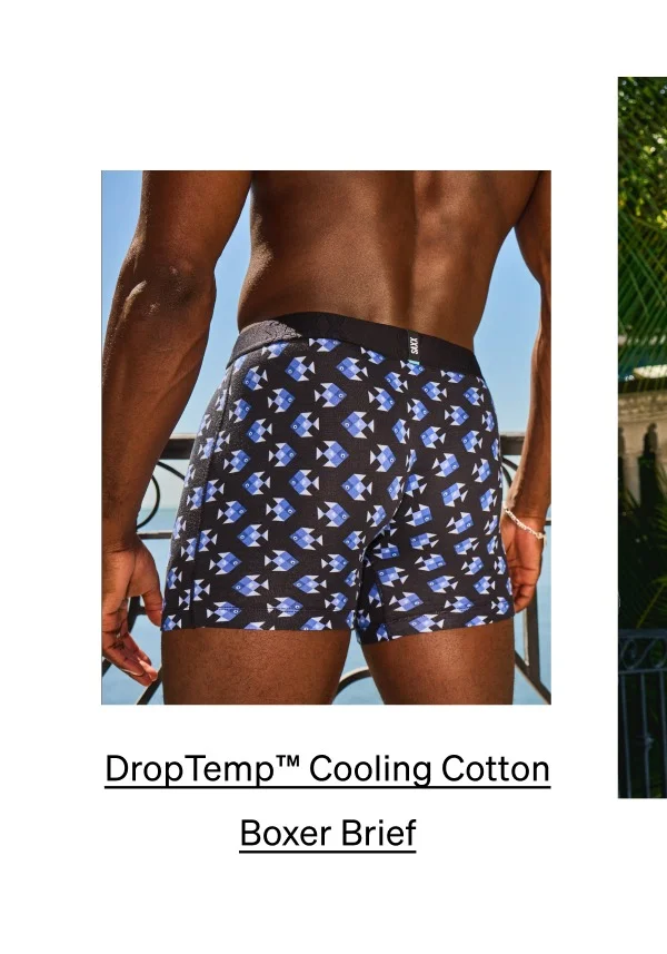 DropTemp® Cooling Cotton Boxer Brief
