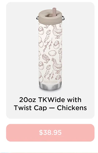 20oz TKWide Chickens Graphic