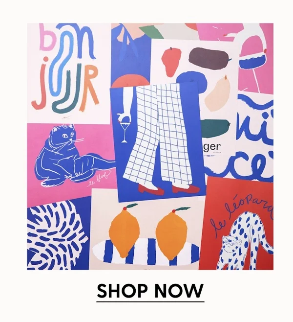 Playful Caricatures - Limited Edition Collage Set