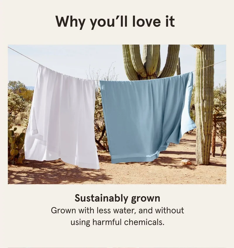 Sustainably grown