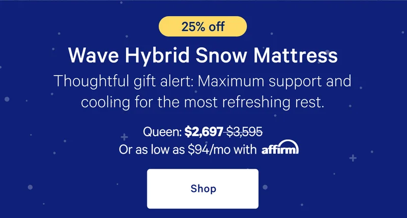 [25% off} >> Wave Hybrid Snow Mattress >>