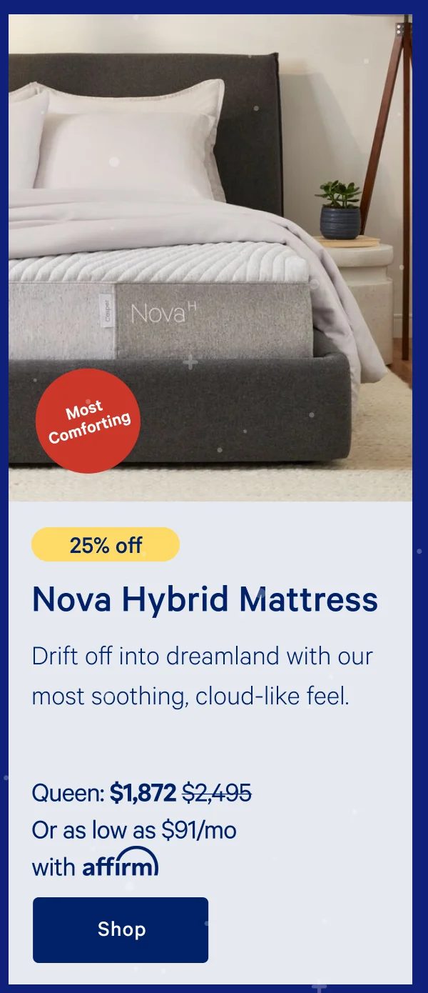 [25% off] >> Nova Hybrid Mattress >>