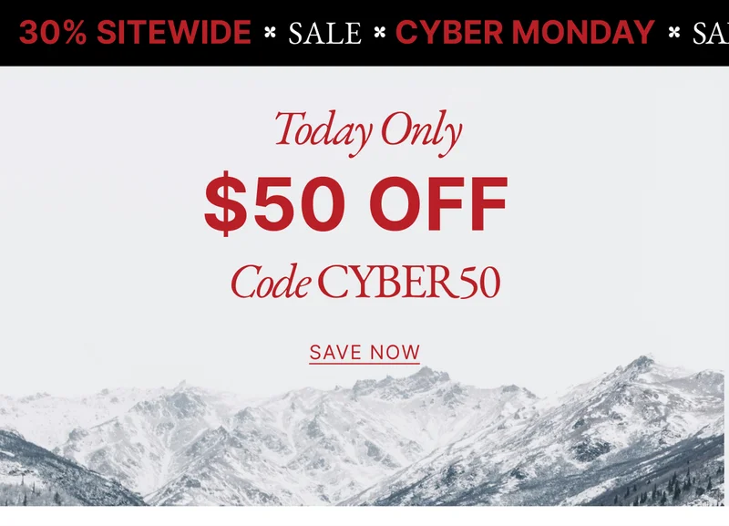 Today Only: $50 OFF