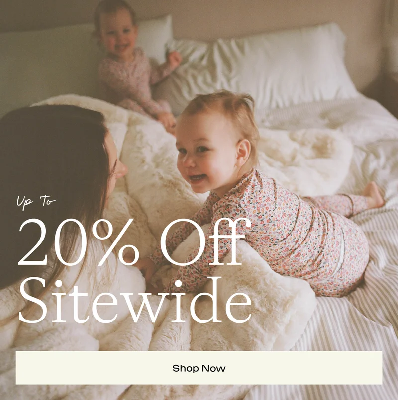 Shop Now! 20% Off Sitewide