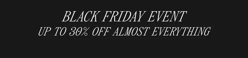 Black Friday Event