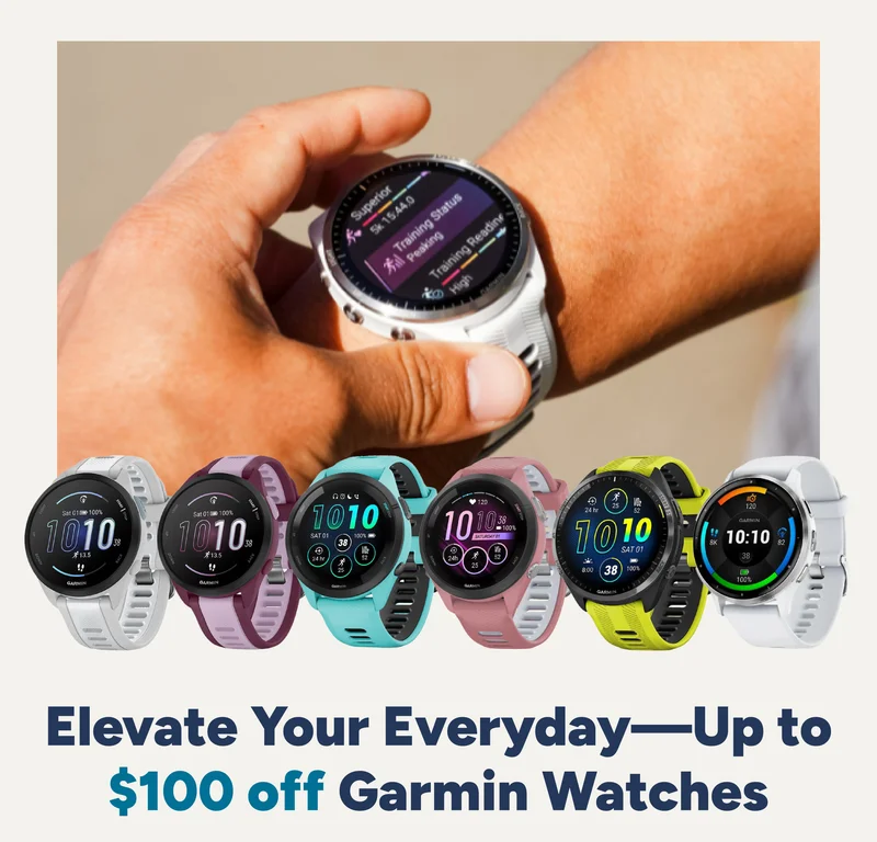 Up to $100 off Garmin Watches