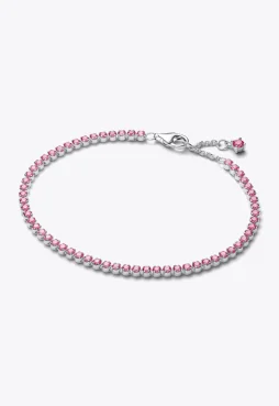 Pink Small Tennis Bracelet