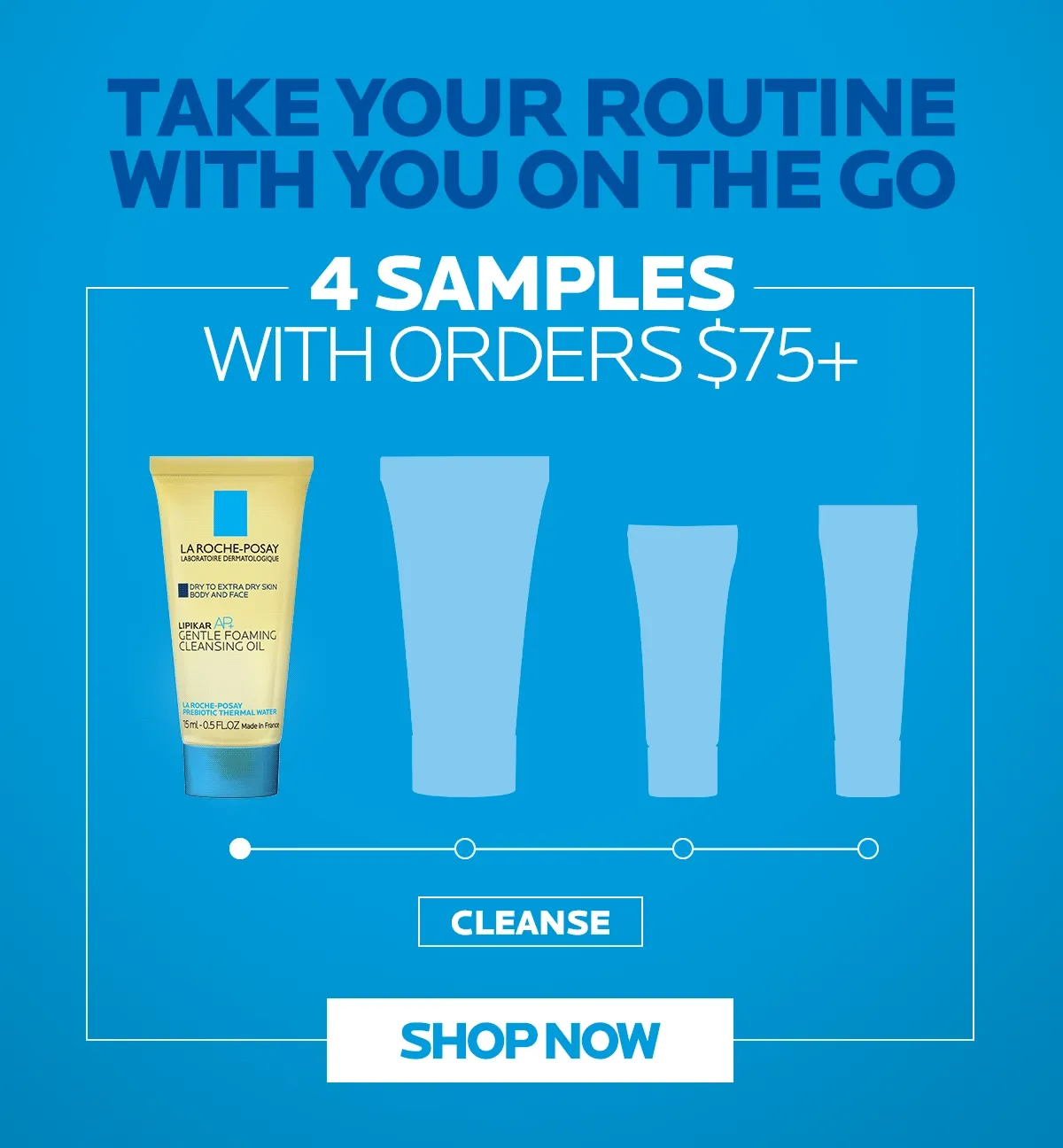 4 Samples with orders $75+