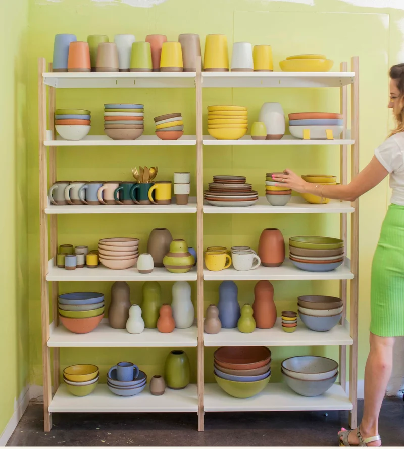 Pictured: Connie Mattise of East Fork Pottery on building a slow business in a digital world.