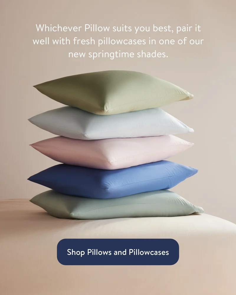 Shop pillows and pillowcases