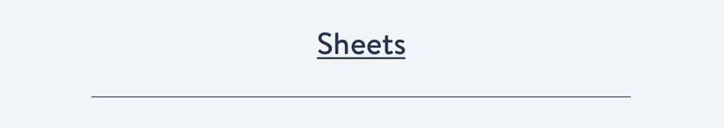 Shop Sheets