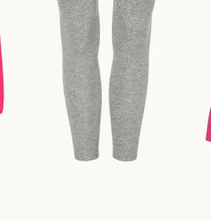 Spacedye Caught In The Midi High Waisted Legging in Silver Mist