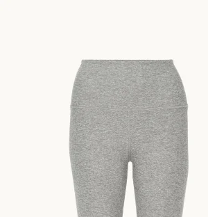 Spacedye Pedal Pusher High Waisted Legging in Silver Mist