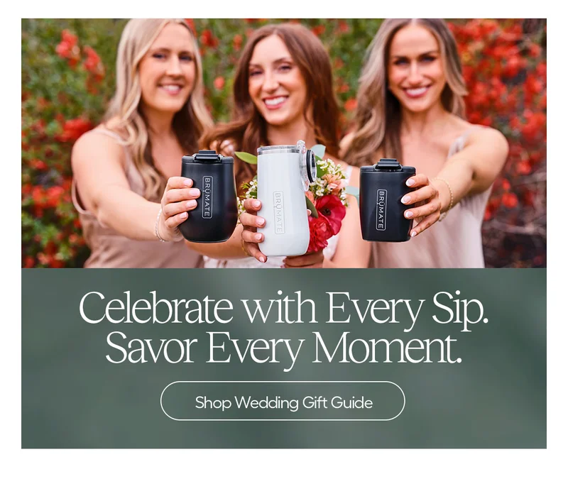 Celebrate with Every Sip, Savor Every Moment - Shop Wedding Gift Guide