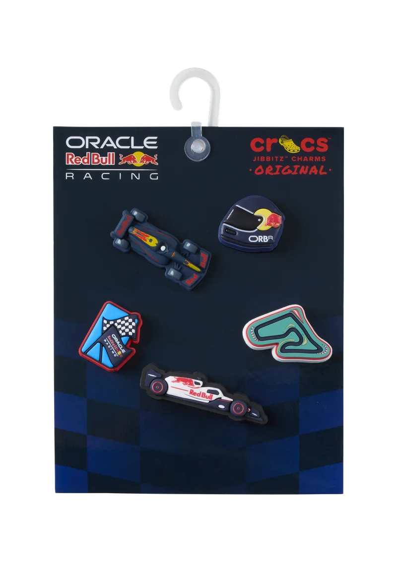 Oracle Red Bull Racing x Crocs Jibbitz 5-Pack Oracle Red Bull Racing x Crocs Jibbitz 5-Pack
