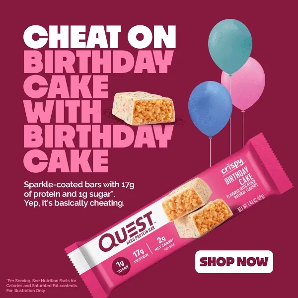 Birthday Cake Crispy Hero Bars are here
