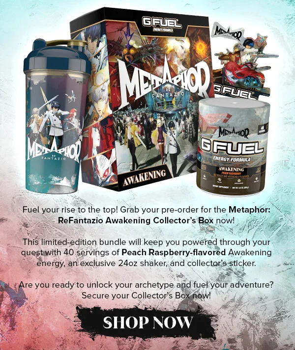 Pre-order the Metaphor: ReFantazio Collector's Box today!