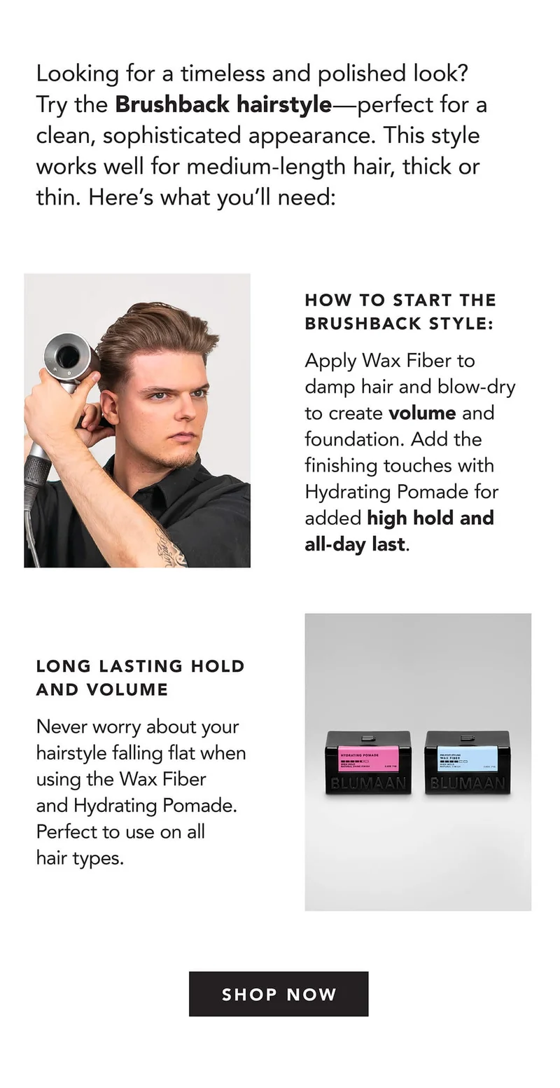 Wax Fiber and Hydrating Pomade