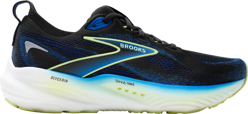 Brooks,  Black - Cobalt - Neo Yellow / 10
