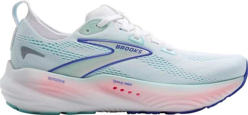 Brooks,  White - Limpet Shell - Amparo Blue / 9