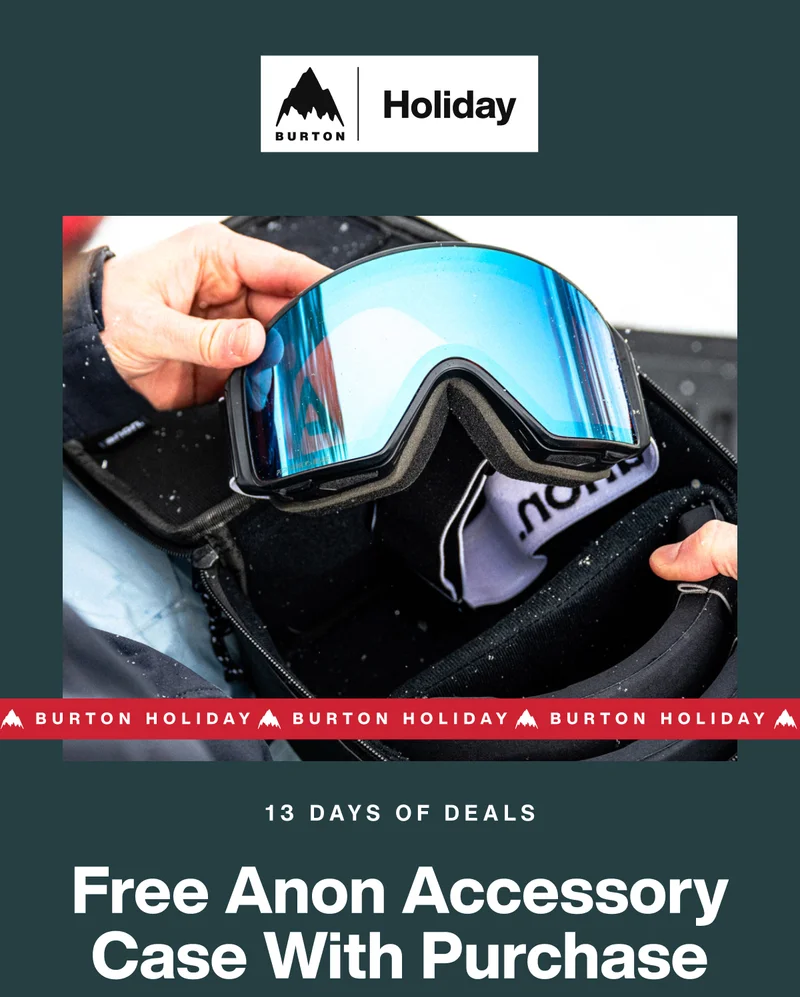 Shop Goggle + Helmet Combo Get a Free Anon Accessory Case With Purchase