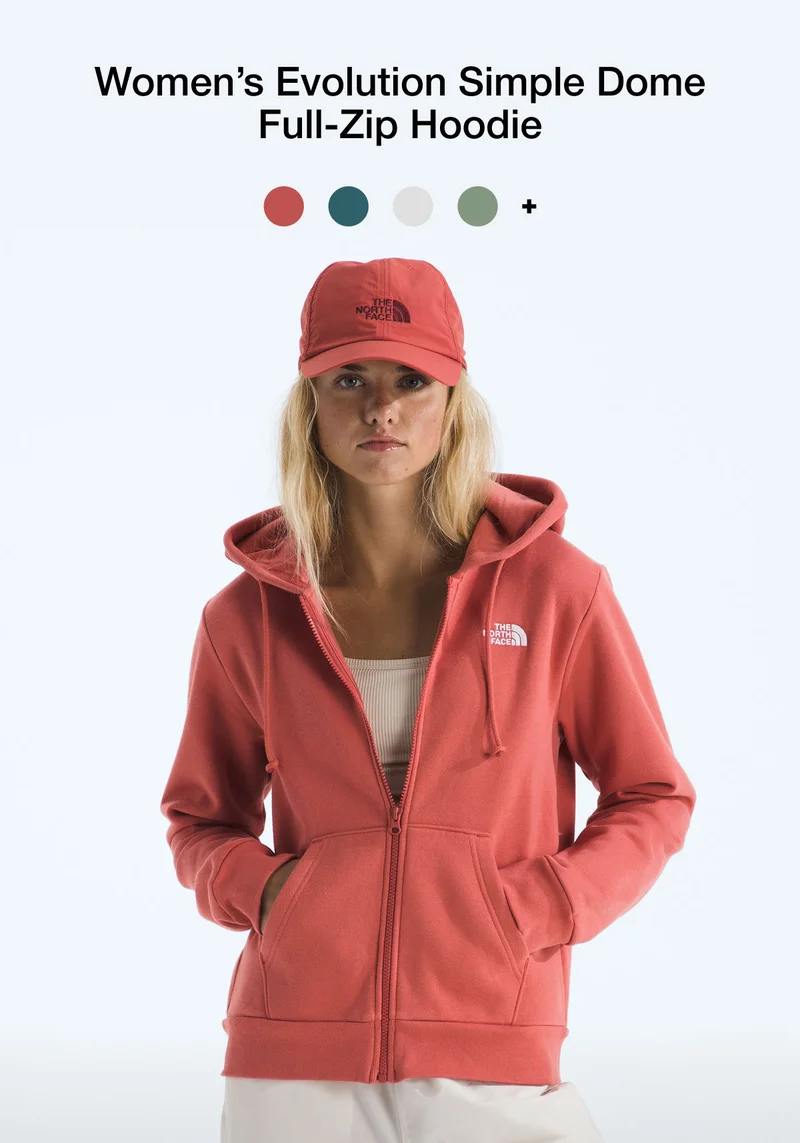 Women's Evolution Simple Dome Full-Zip Hoodie