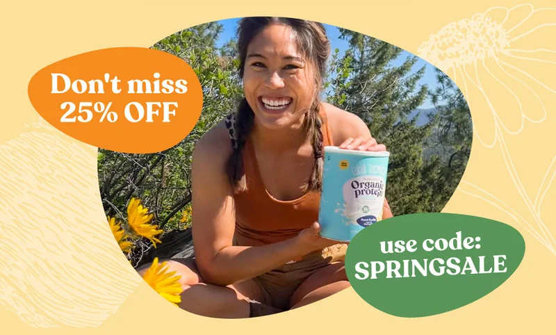 Don't miss 25% OFF - use code: SPRINGSALE