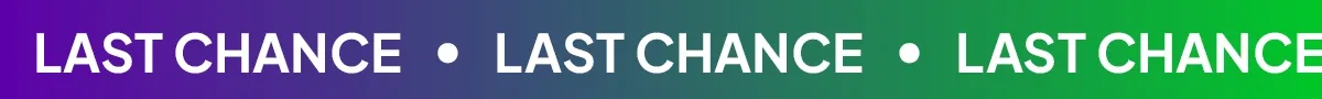 Last chance