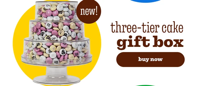 THREE-TIER CAKE GIFT BOX