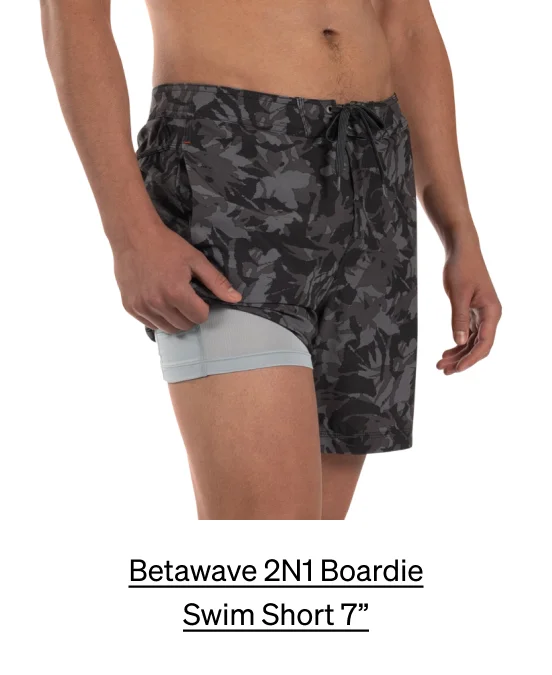 Betawave 2N1 Boardie Swim Shorts