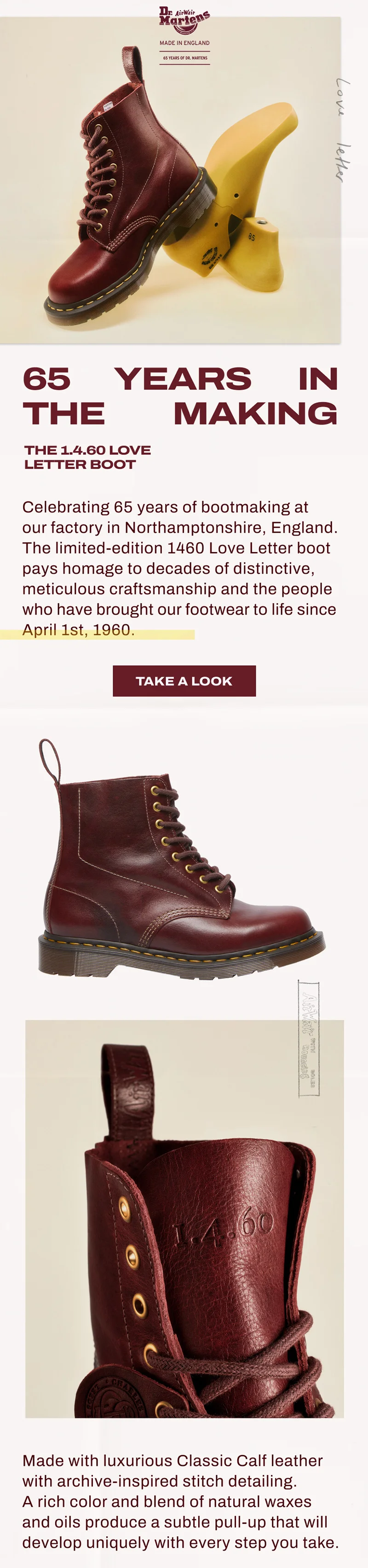 1460 Loveletter boot