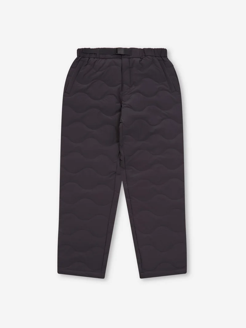 Image of Snow Peak Seamless Quilted Down Pants - Black
