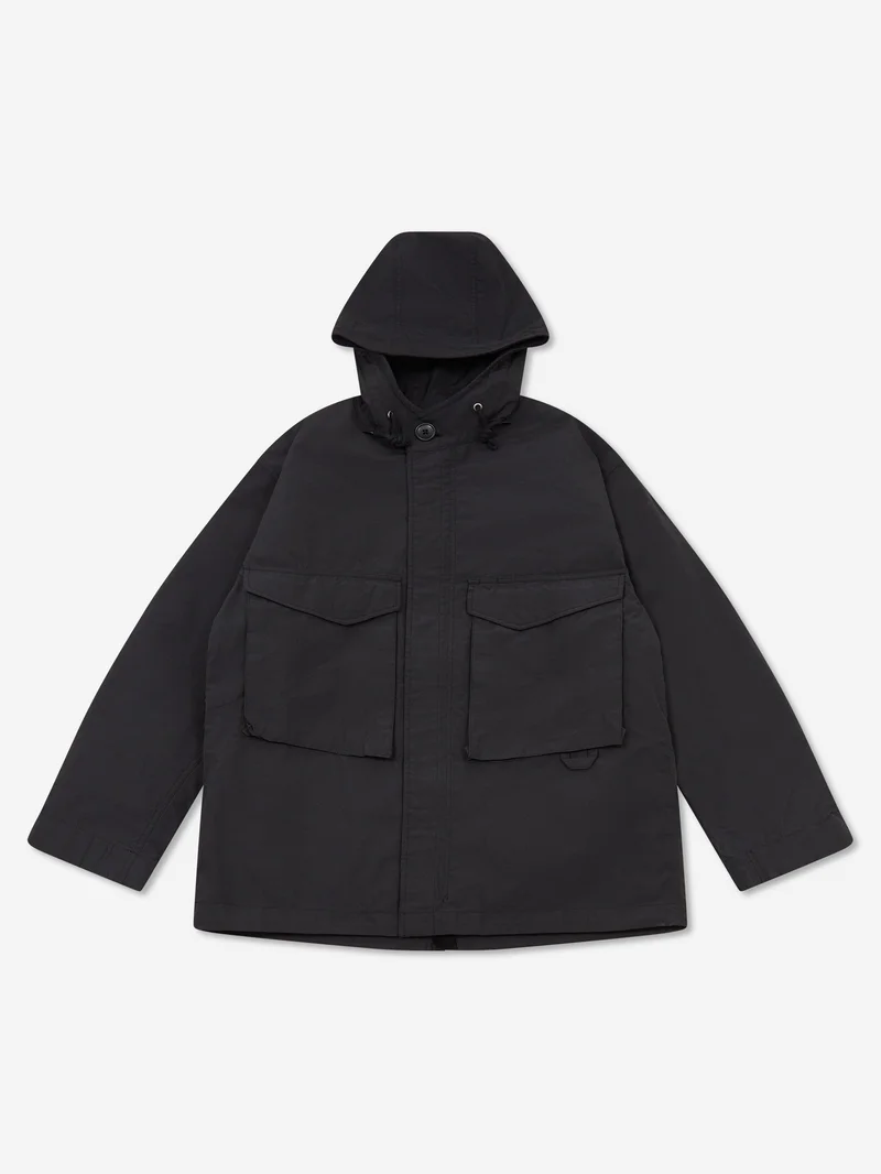 Image of Snow Peak TAKIBI Ripstop Adjustable Jacket - Black