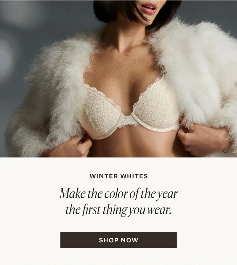 Winter Whites: make the color of the year the first thing you wear.