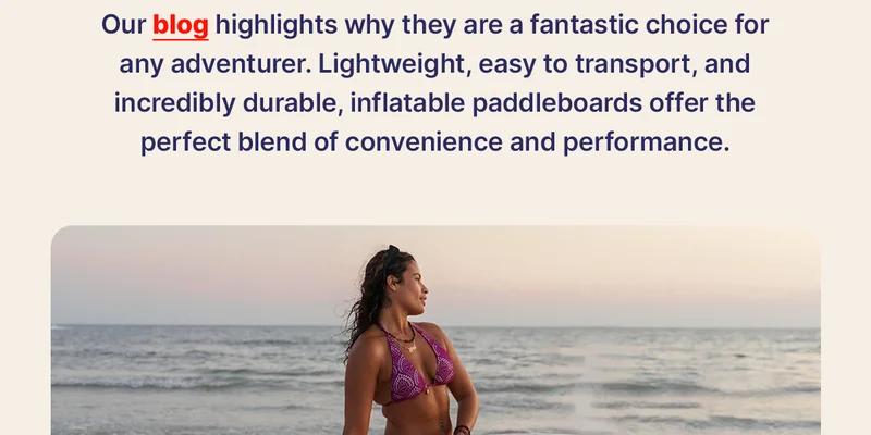 Our blog highlights why they are a fantastic choice for any adventurer. Lightweight, easy to transport, and incredibly durable, inflatable paddleboards offer the perfect blend of convenience and performance.