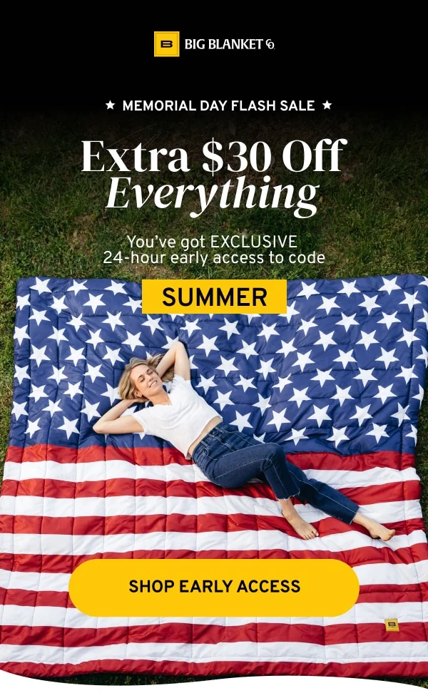 Extra $30 off everything
