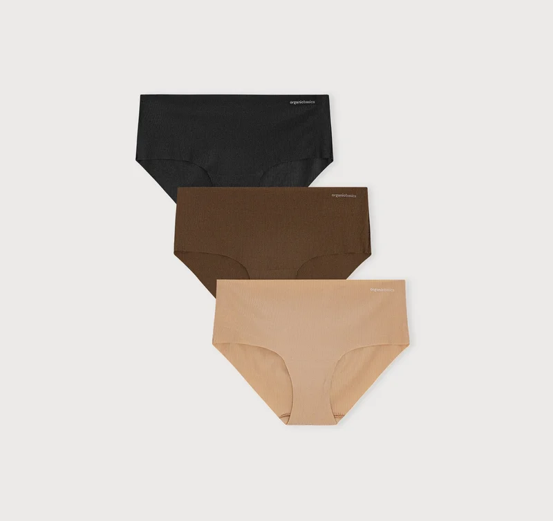 Image of Naked Rib Hipster 3-pack