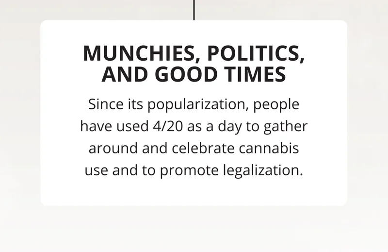 MUNCHIES, POLITICS AND GOOD TIMES