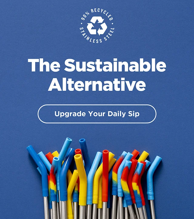Steel Straws - 90% Recycled