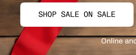 Shop Sale on Sale