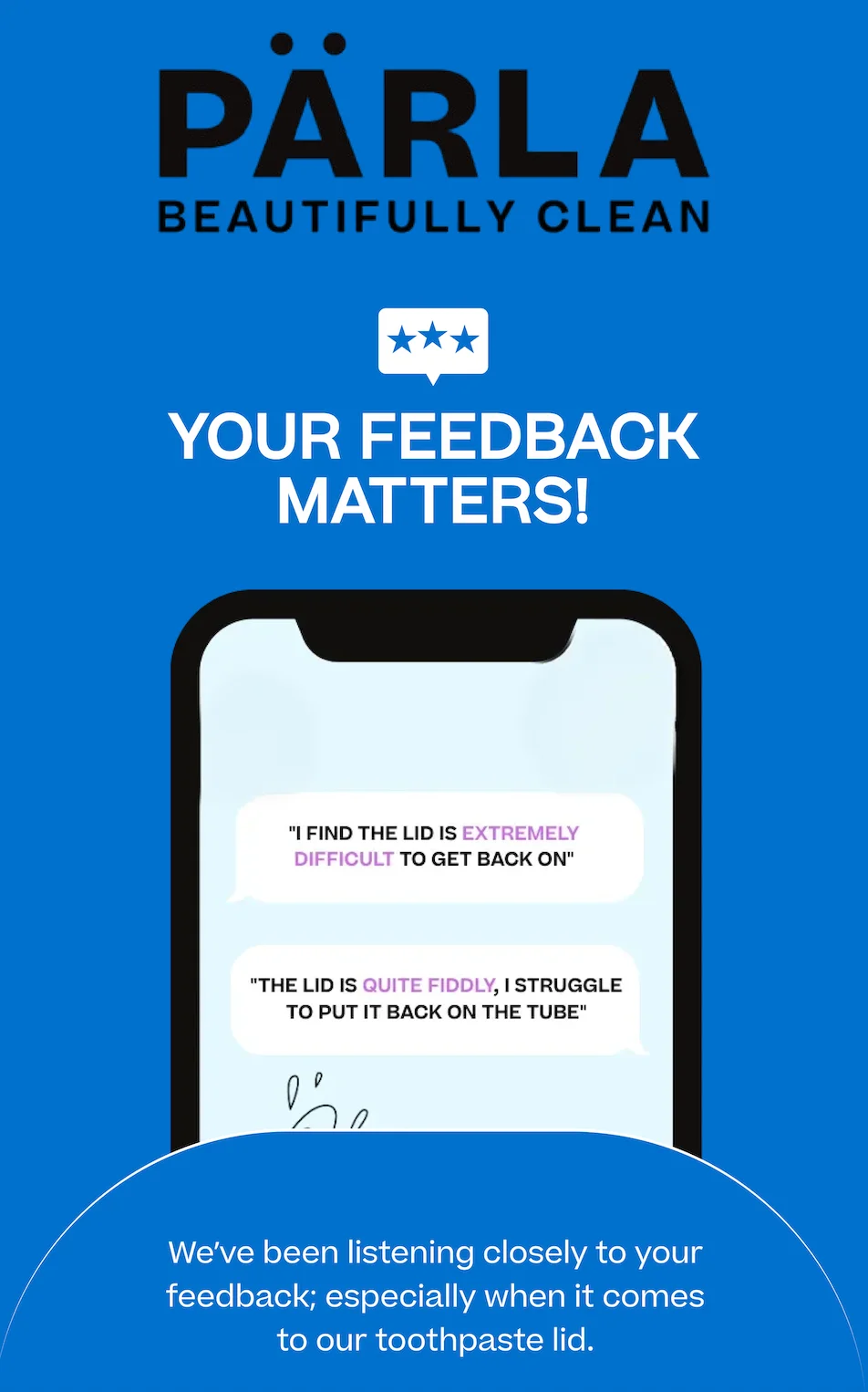 Your Feedback Matters to Us.