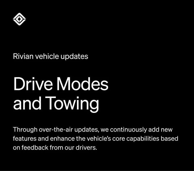 Rivian Latest Software Updates