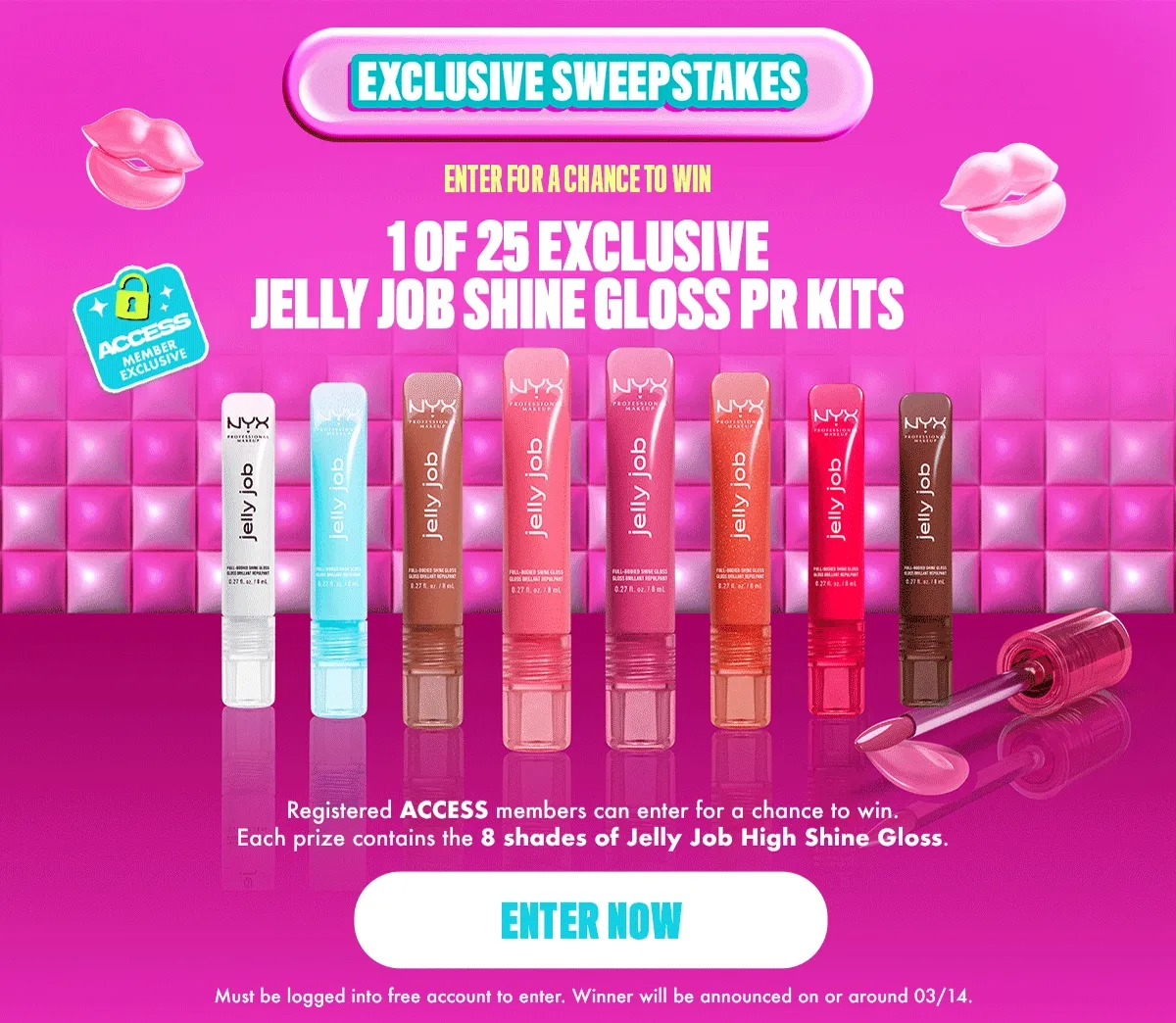 EXCLUSIVE SWEEPSTAKES
